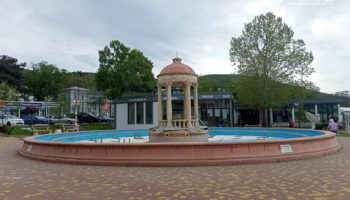 Фонтан у санатория Жемчужина моря