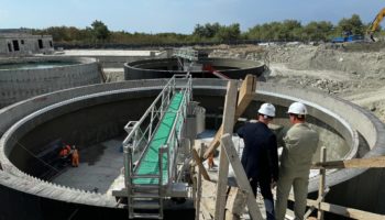 Строительство очистных сооружений в Геленджике